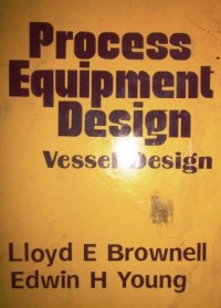 Process Equipment Design  Vessel Design