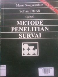 Metode Penelitian Survai Edisi Revisi