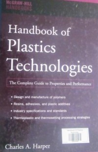 Handbook Of Plastics Technologies