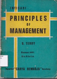 Principles of Managements