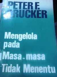 Mengelola pada Masa-masa tidak Menentu