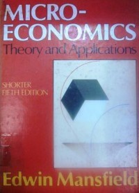 Microeconomics: Theory and Applications