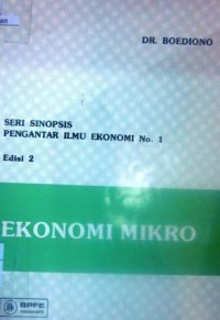 Ekonomi Mikro