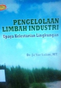 Pengelolaan Limbah Industri