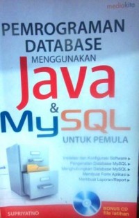 Pemrograman Database dengan Java & MYSQL