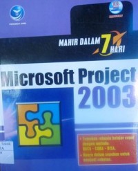 Mahir dalam 7 hari Microsoft  Project 2003