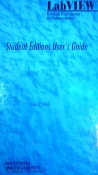 The LabVIEW Student Edition User's Guide