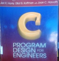 C Program Design For Engineers