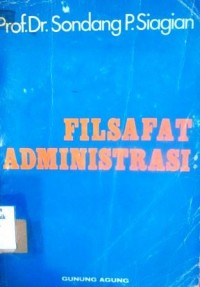 Filsafat Administrasi