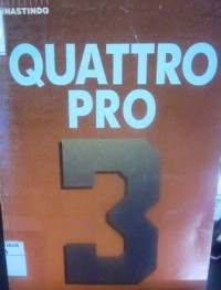 Quattro Pro Release 3