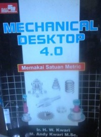 Mechanical Dekstop 4.0 Memakai Satuan Matric