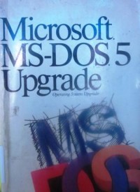 Microsoft MS-DOS 5 Upgrade: Operating System Upgrade