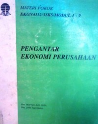 Pengantar Ekonomi Perusahaan