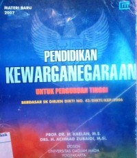 Pendidikan Kewarganegaraan untuk Perguruan Tinggi