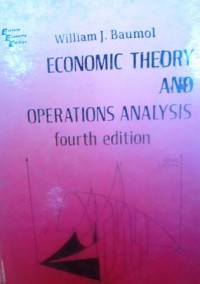 Economic Theory and Operations Analysis