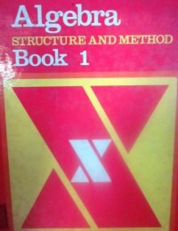 Algebra Structure and Method Book 1