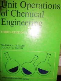 Unit Operations Of Chemical Engineering