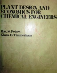Plant Design And Economics For Chemical Engineers