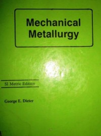 Mechanical Metallurgy