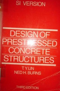 Design Of Prestressed Concrete Structures