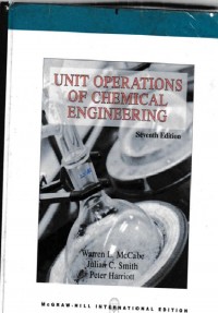 Unit Operations of Chemical Engineering