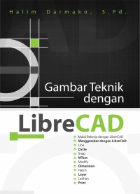 Gambar teknik dengan Libre CAD