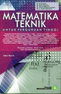 Matematika Teknik Untuk Perguruan Tinggi