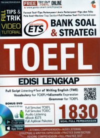 Bank Soal dan Strategi TOEFL