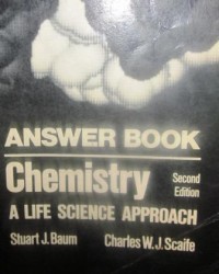 Answer Book Chemistry: A Life Science Approach